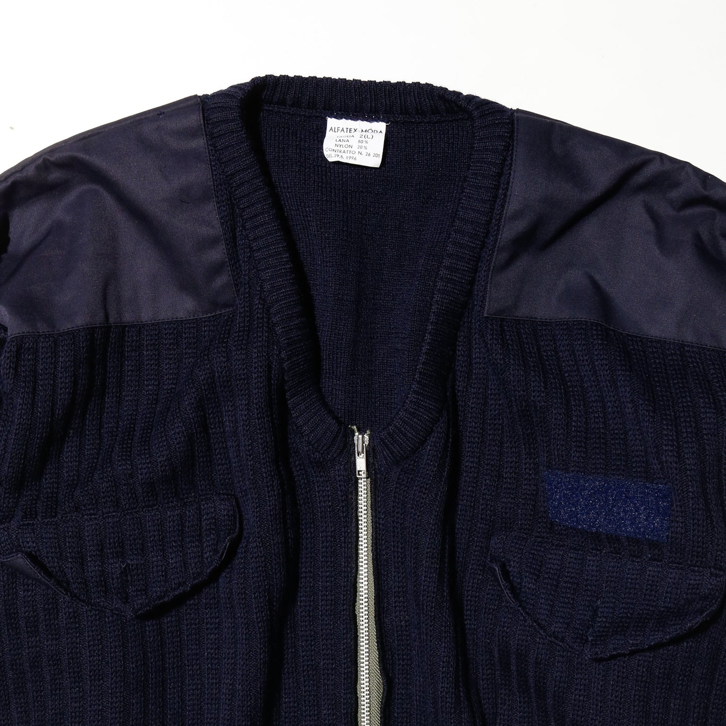 *one-off command zip cardigan