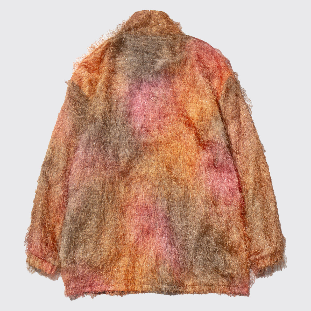 vintage melange shaggy jacket