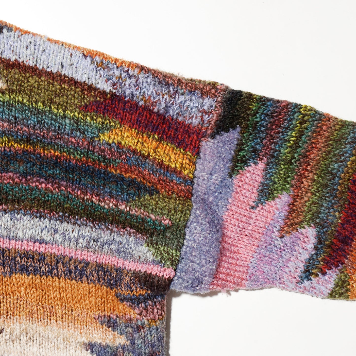 vintage hand knit chunky cardigan