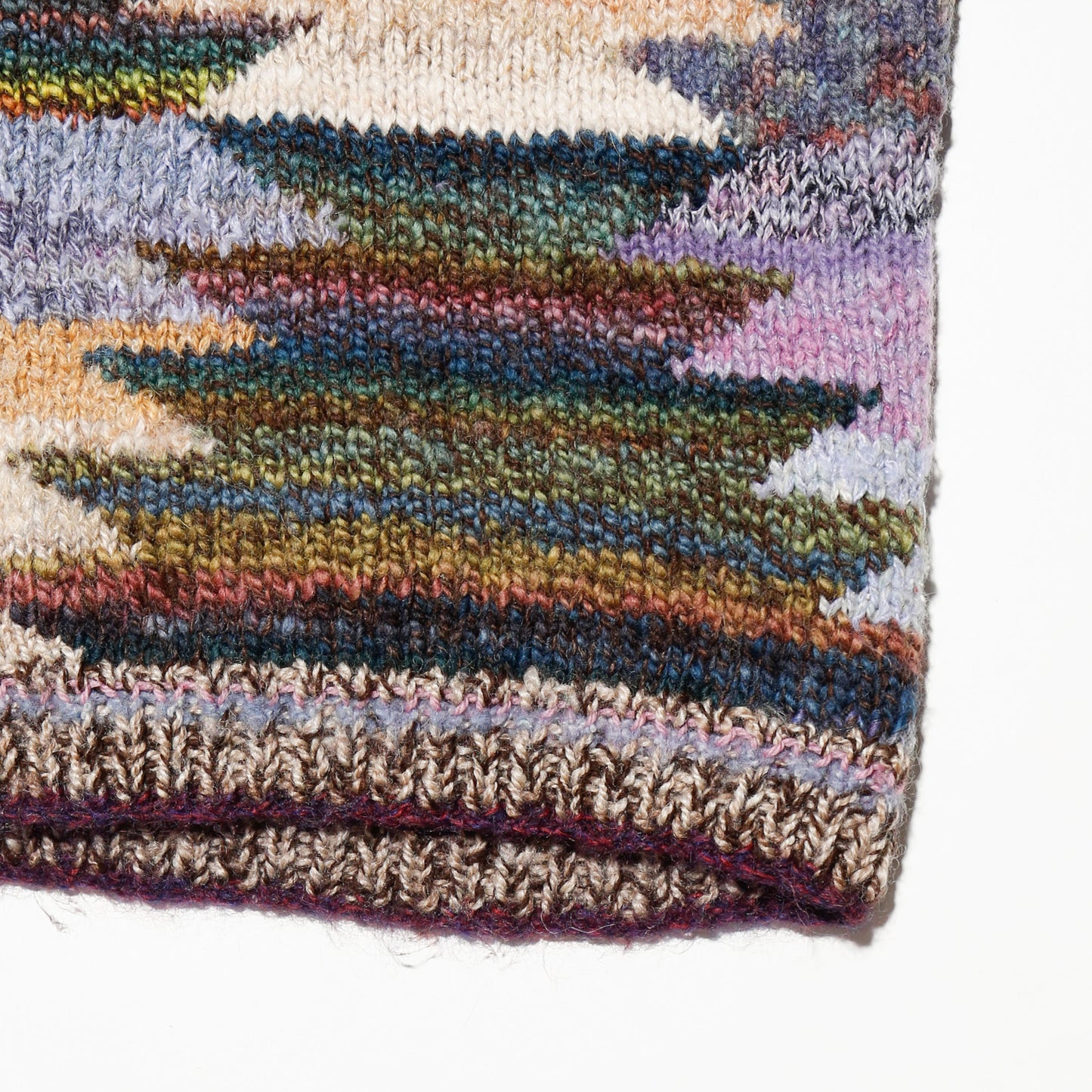 vintage hand knit chunky cardigan