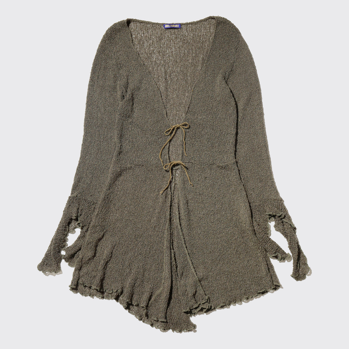 vintage boho slab knit bolero