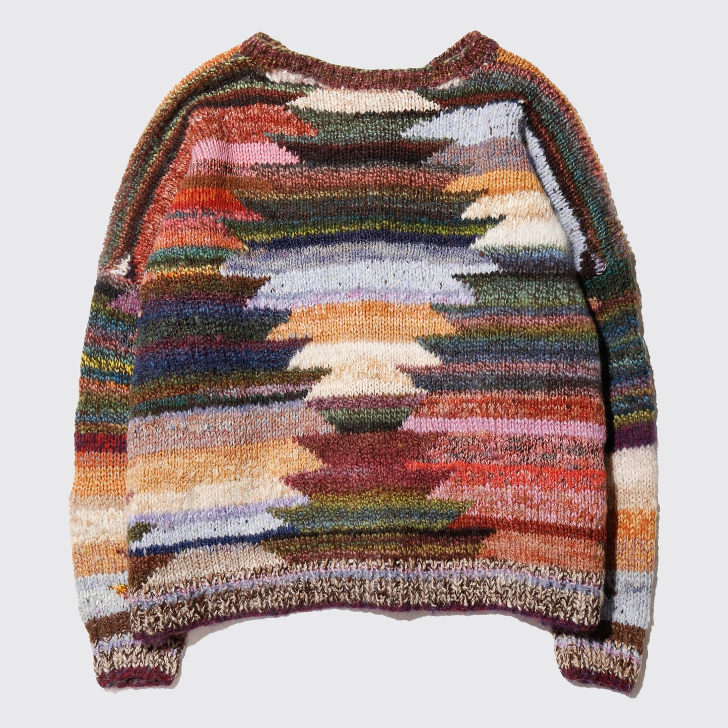 vintage hand knit chunky cardigan