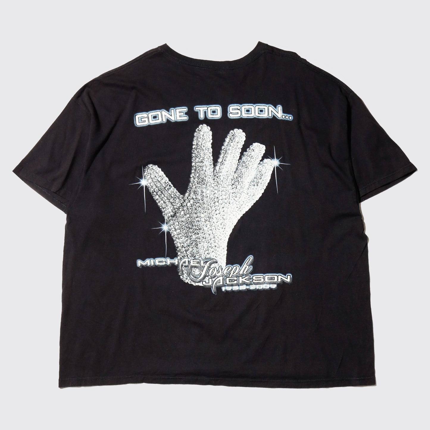 vintage Micheal Jackson "gone to soon..." rip t-shirt