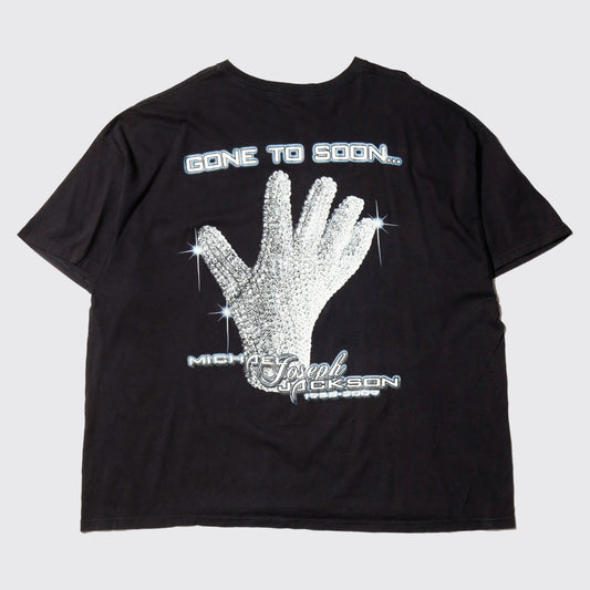 vintage Micheal Jackson "gone to soon..." rip t-shirt