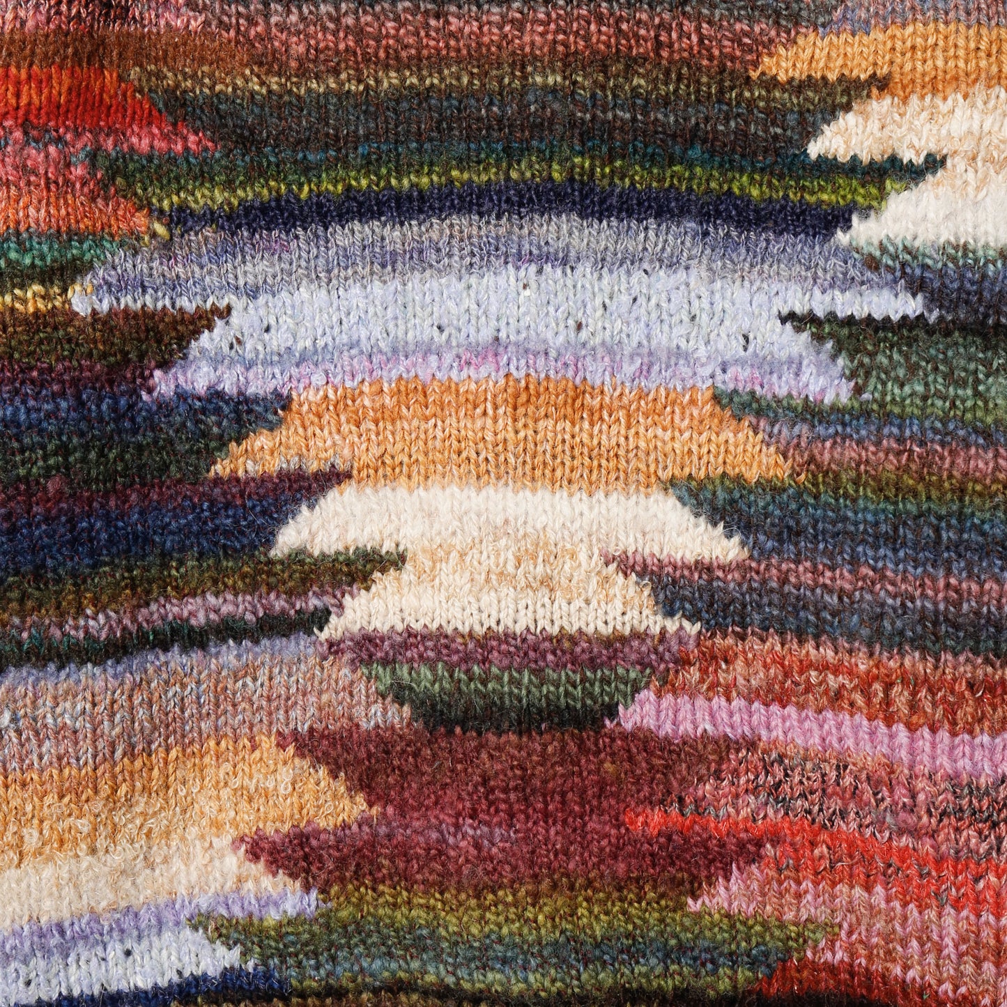 vintage hand knit chunky cardigan