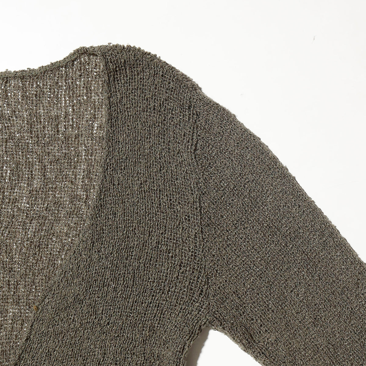 vintage boho slab knit bolero