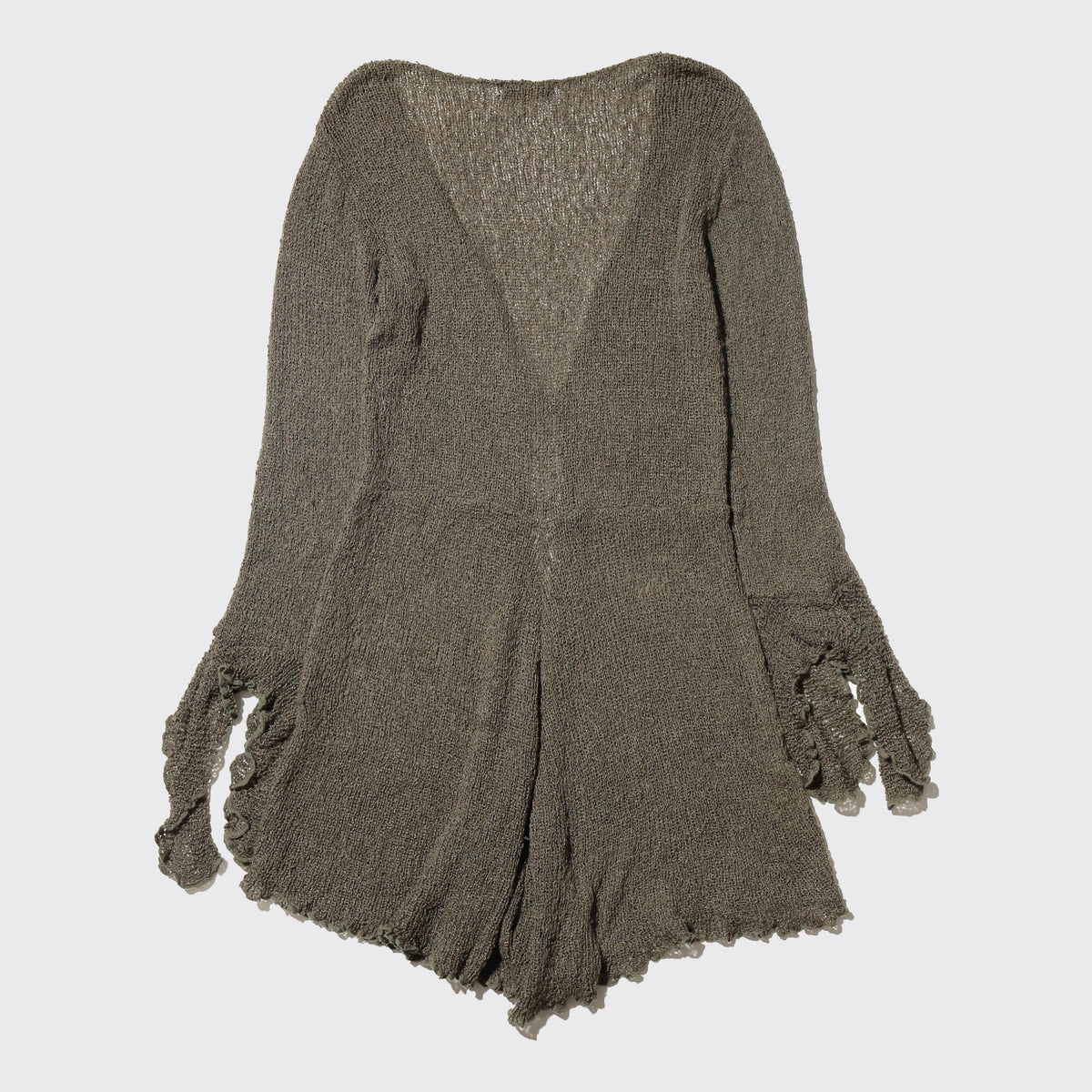 vintage boho slab knit bolero