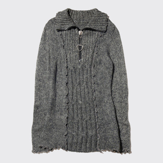 vintage love lurex op sweater