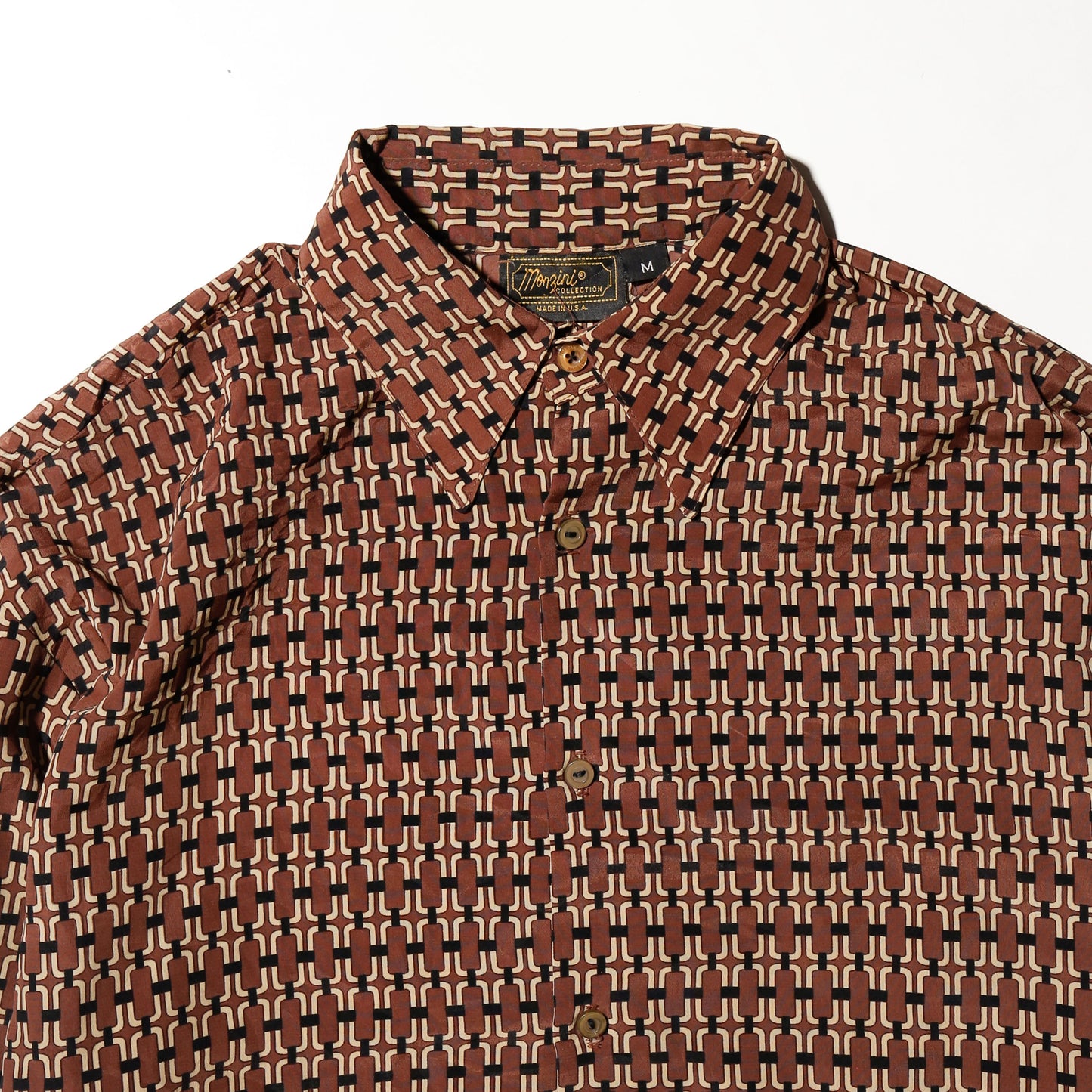 vintage link pattern shirt