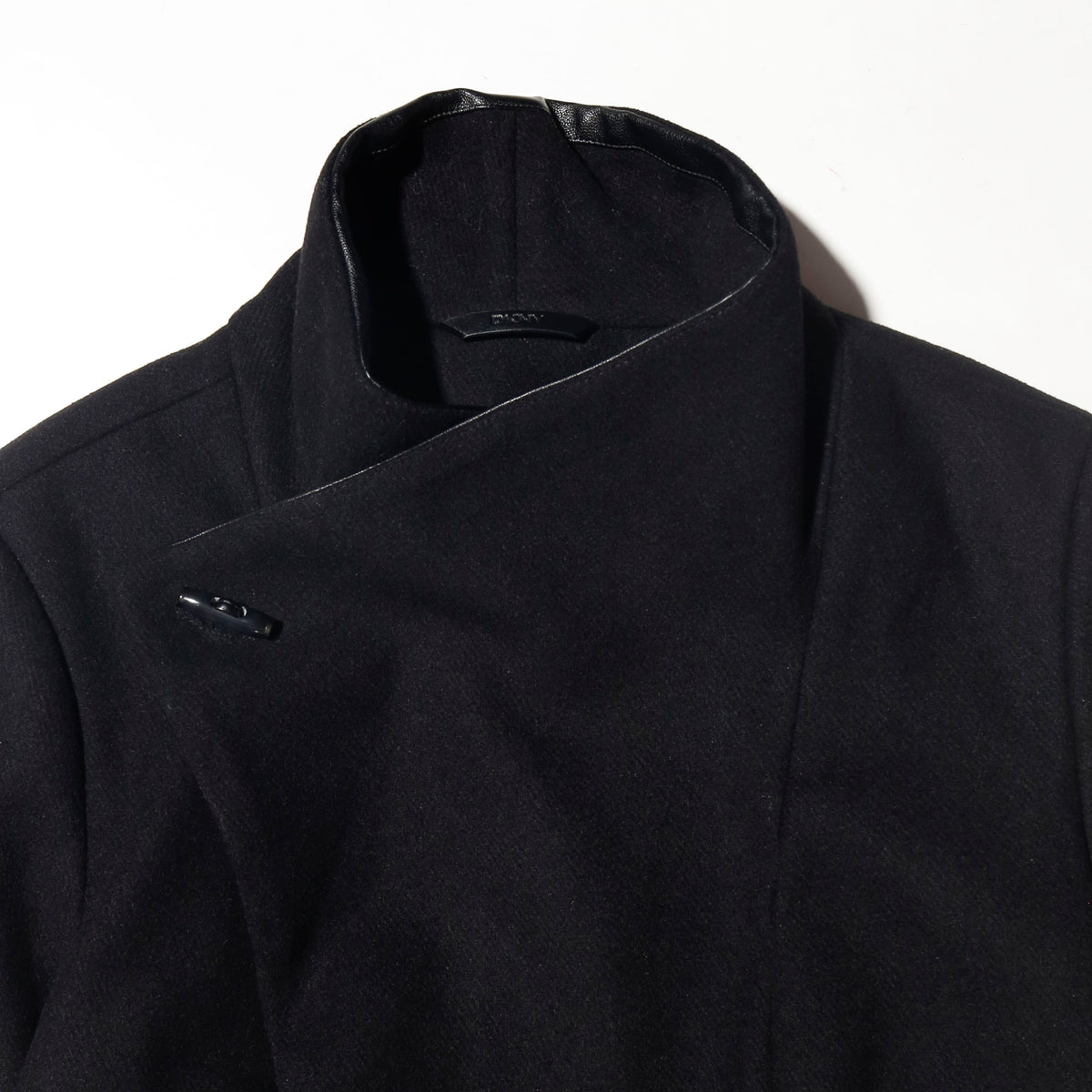 vintage donna karan wrap long wool coat