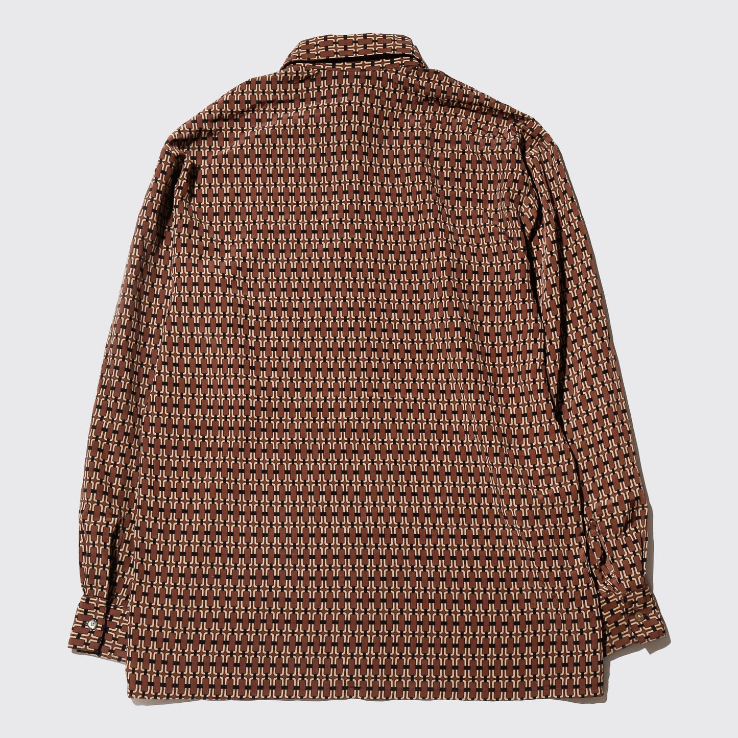 vintage link pattern shirt