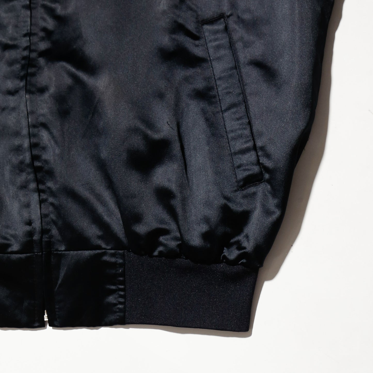 vintage korea souvenir satin jacket "pop"