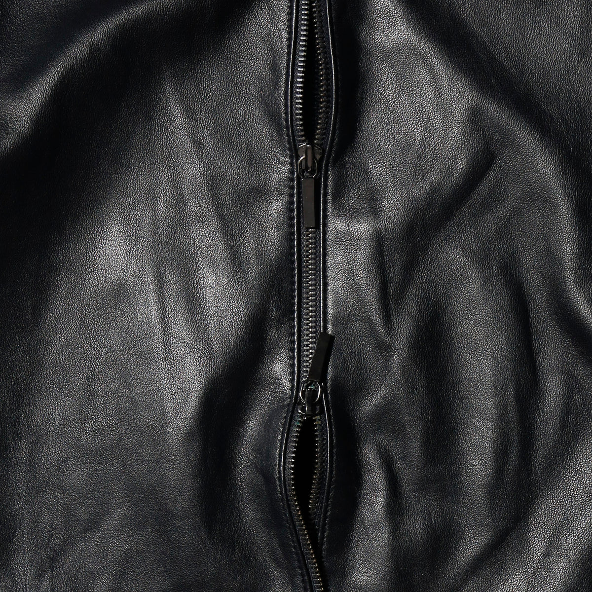 vintage leather combi drivers jacket