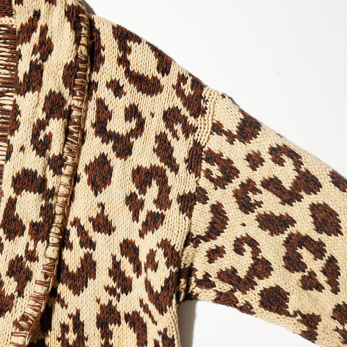 vintage harold's animal folklore knit gown