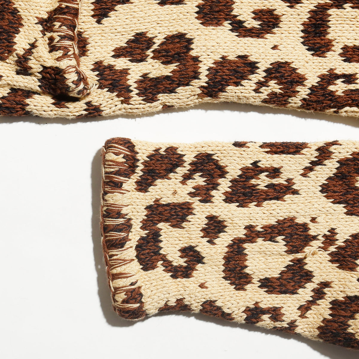 vintage harold's animal folklore knit gown