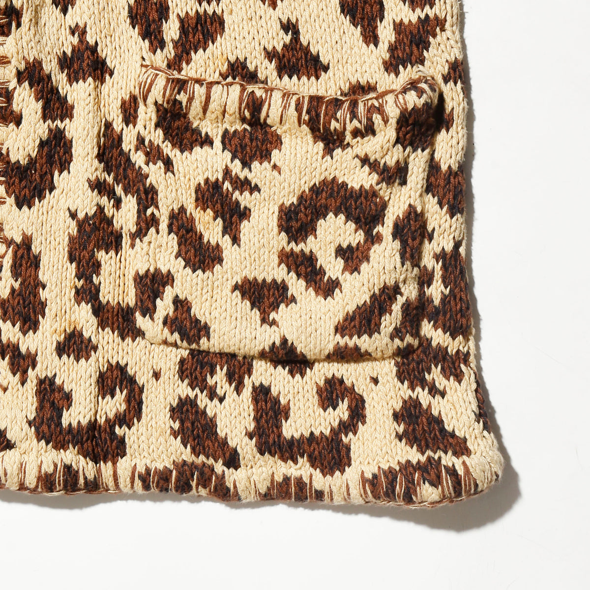 vintage harold's animal folklore knit gown