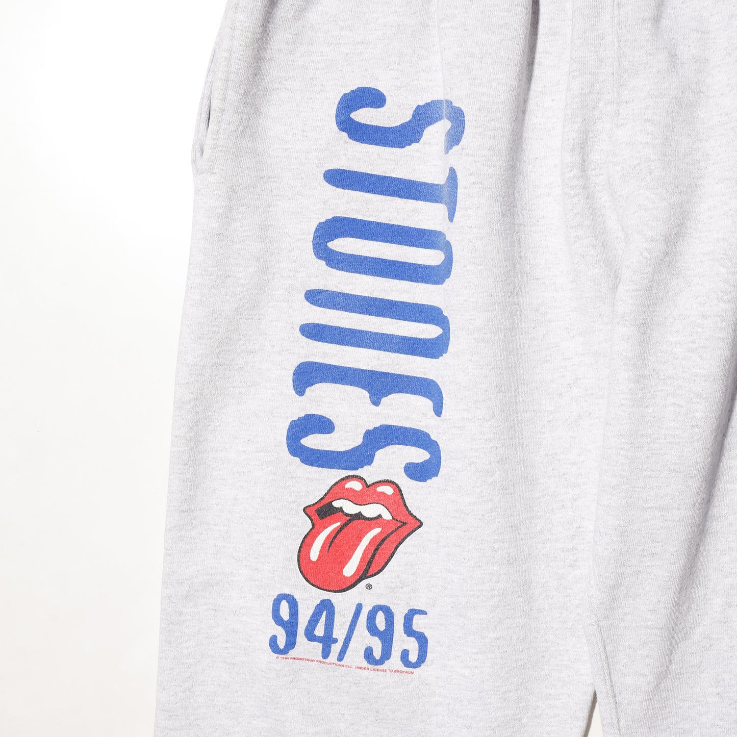 vintage 1994's rolling stones sweat pants