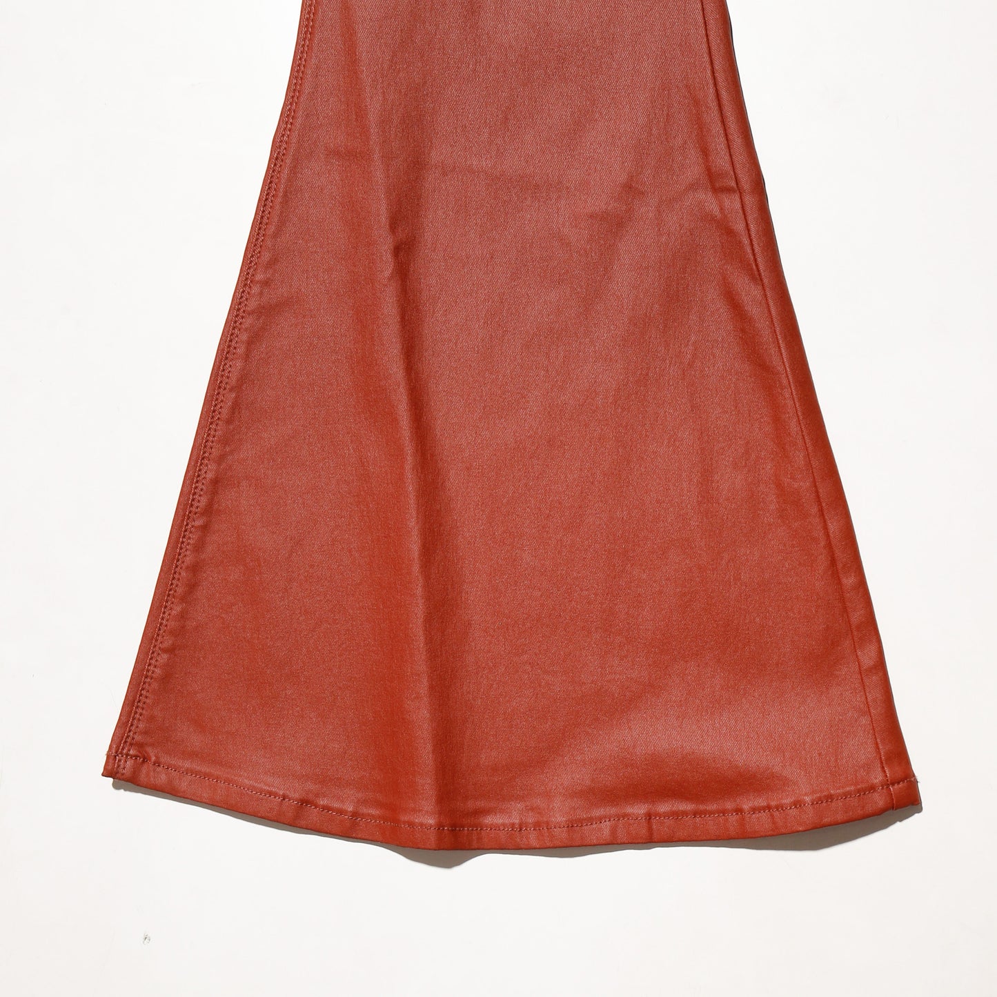 vintage mega flare coating trousers