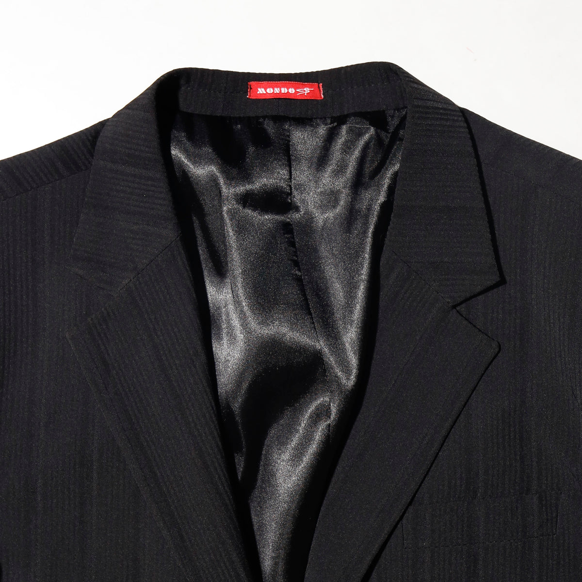 vintage euro alternative stripe tailored jacket