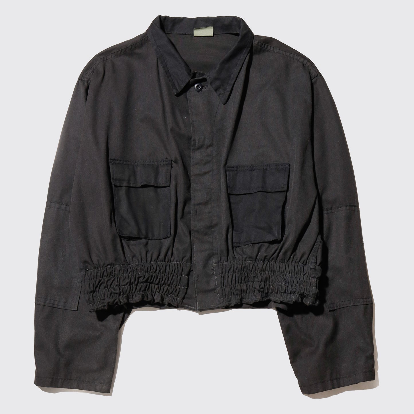 *one-off ribbed field jacket