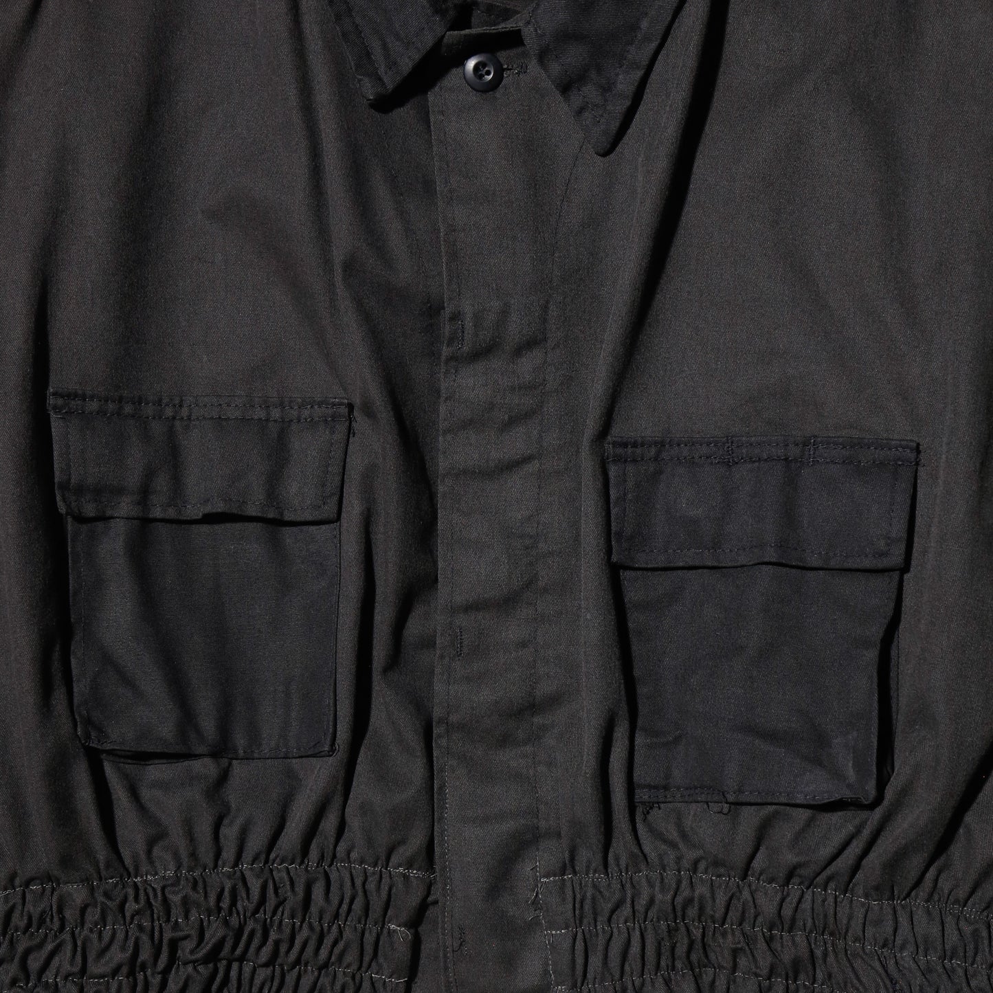 *one-off ribbed field jacket