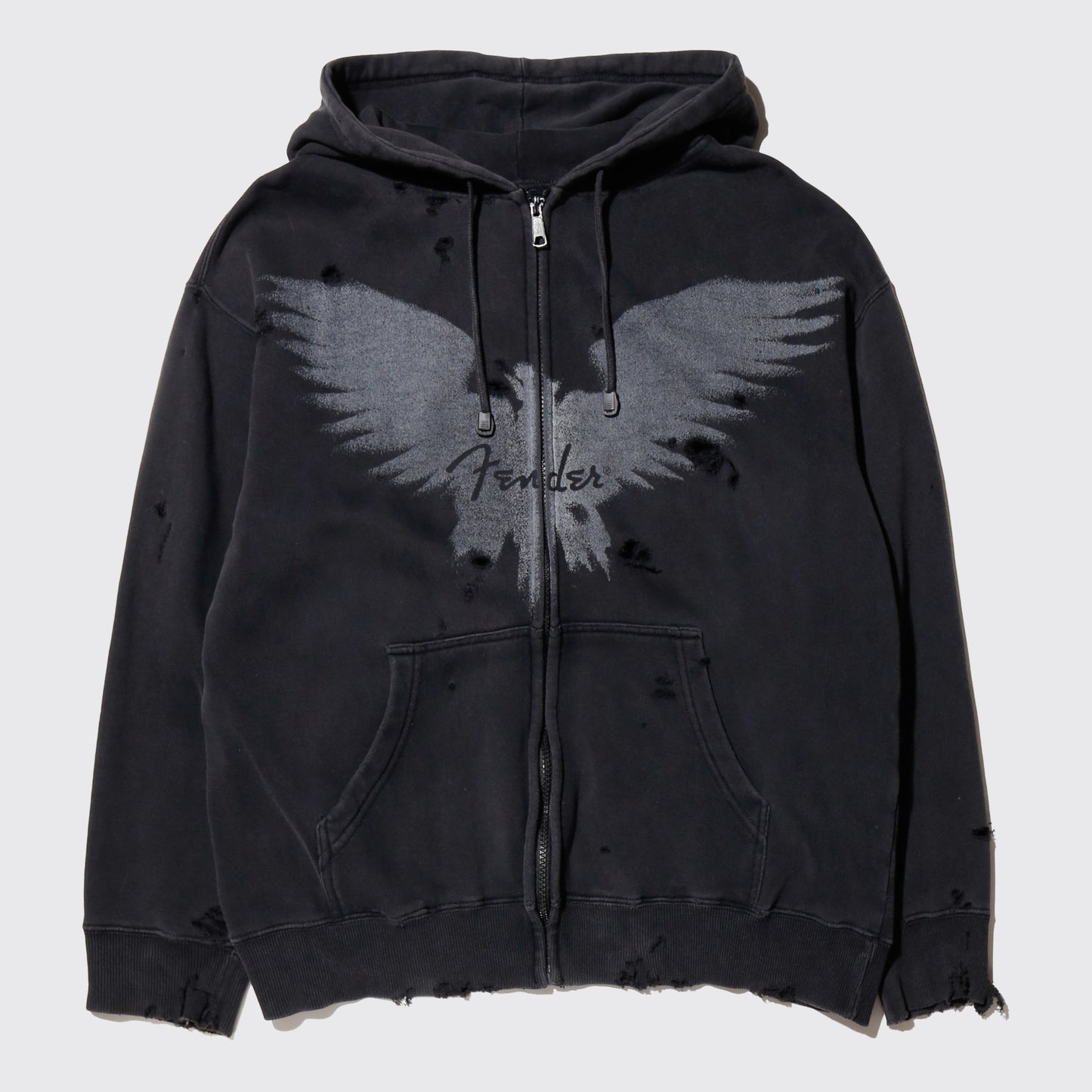 *one-off fender eagle broken hoodie
