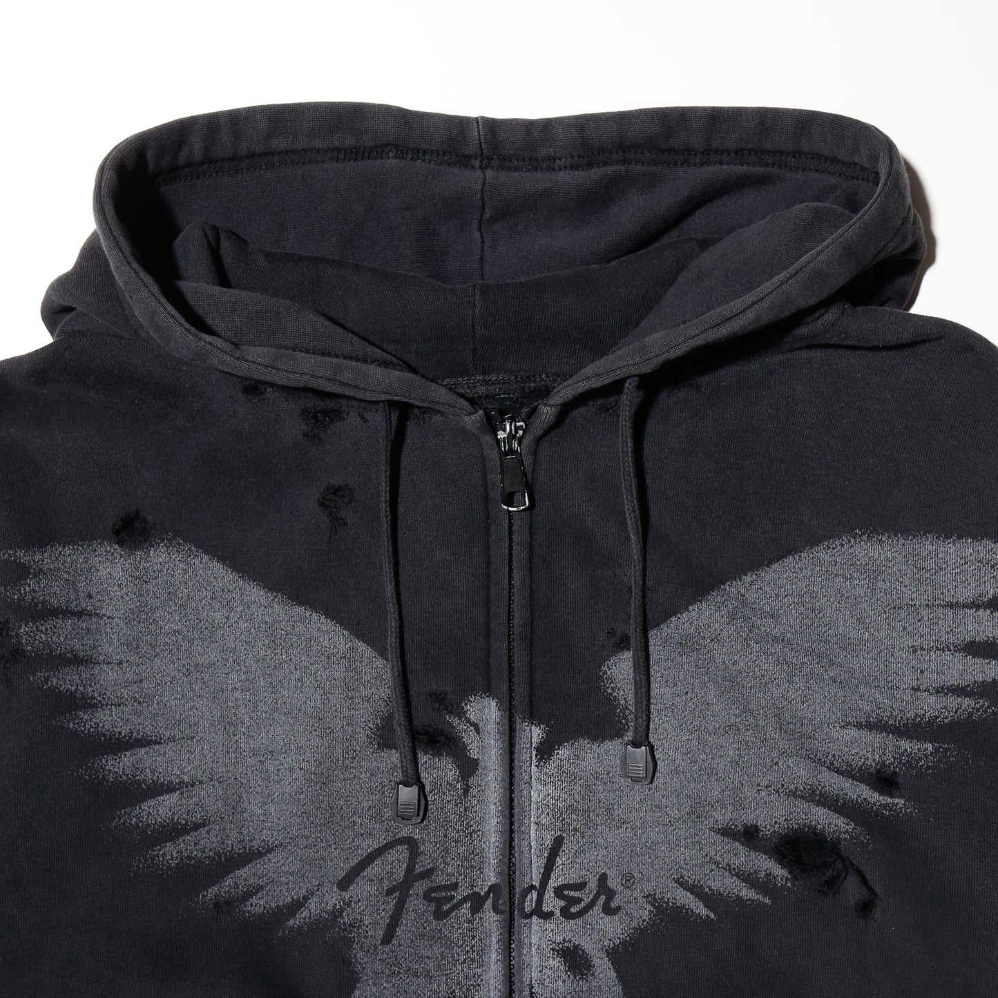*one-off fender eagle broken hoodie