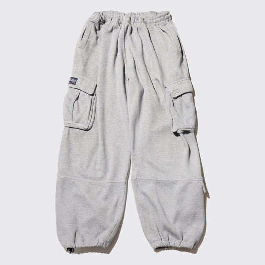 vintage clench wide cargo sweat pants