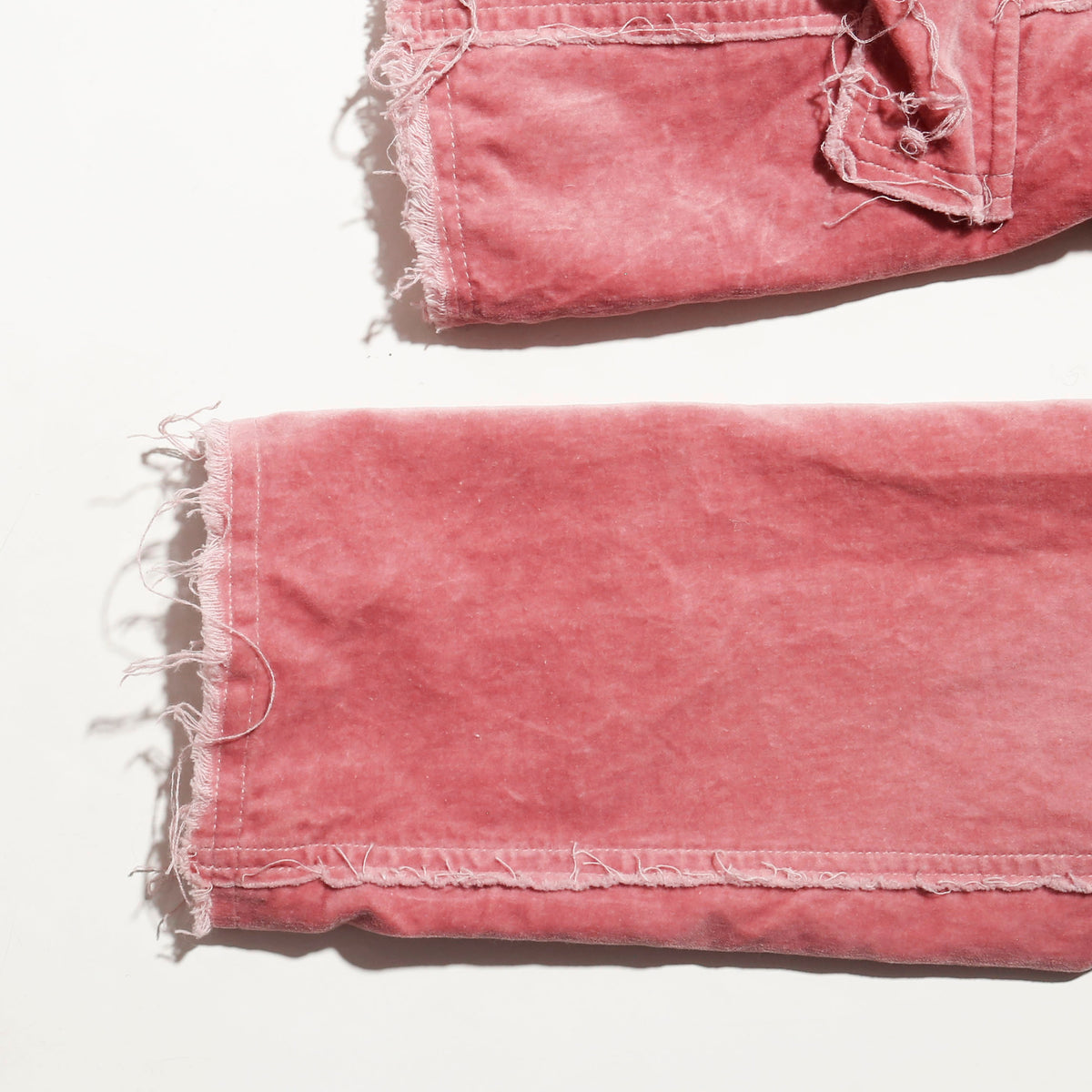 vintage distressed velvet 3b jacket