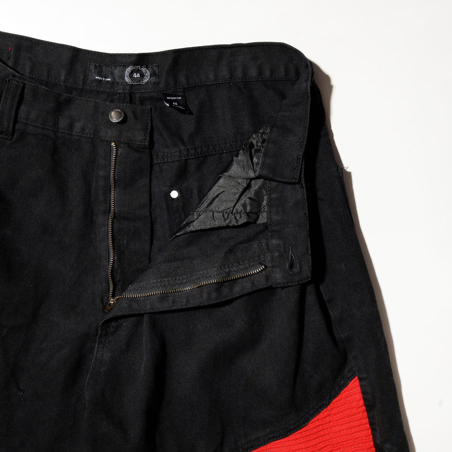 vintage motorcycle baggy shorts