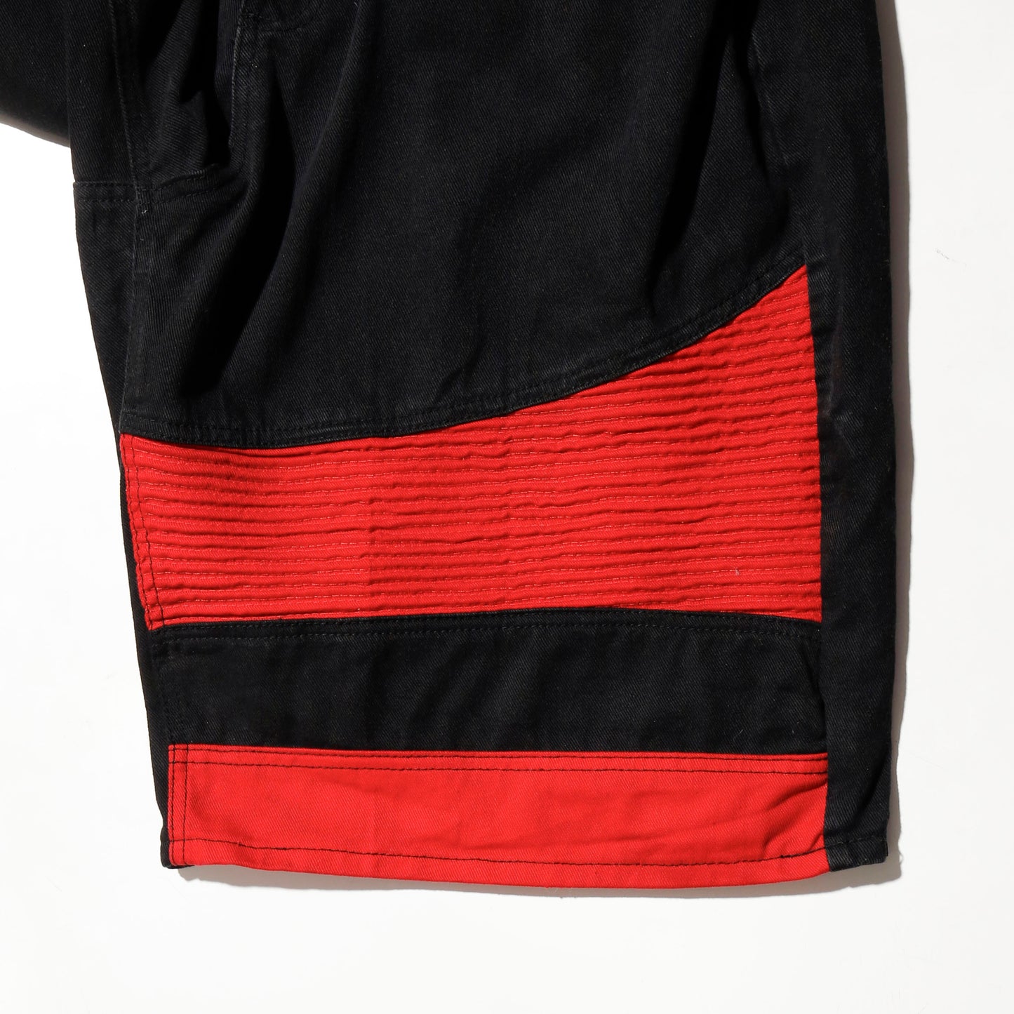 vintage motorcycle baggy shorts