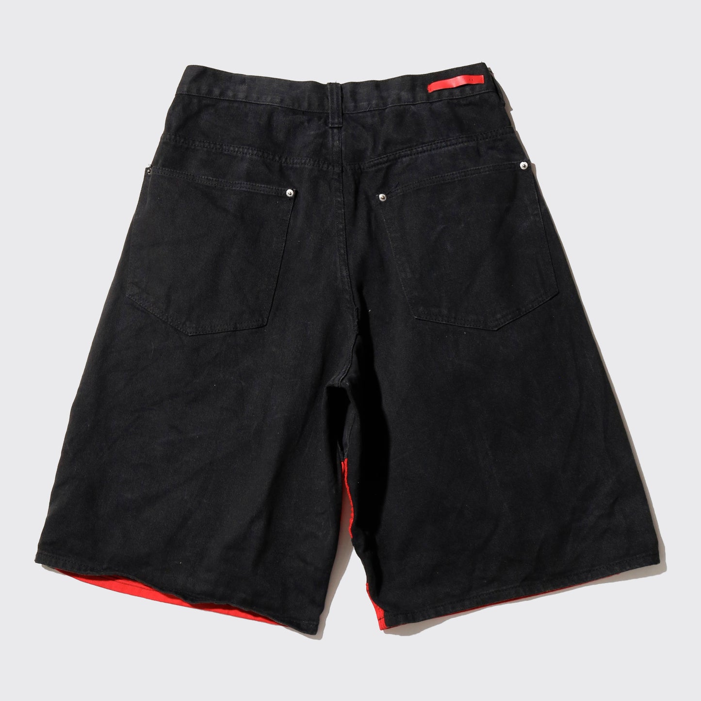 vintage motorcycle baggy shorts