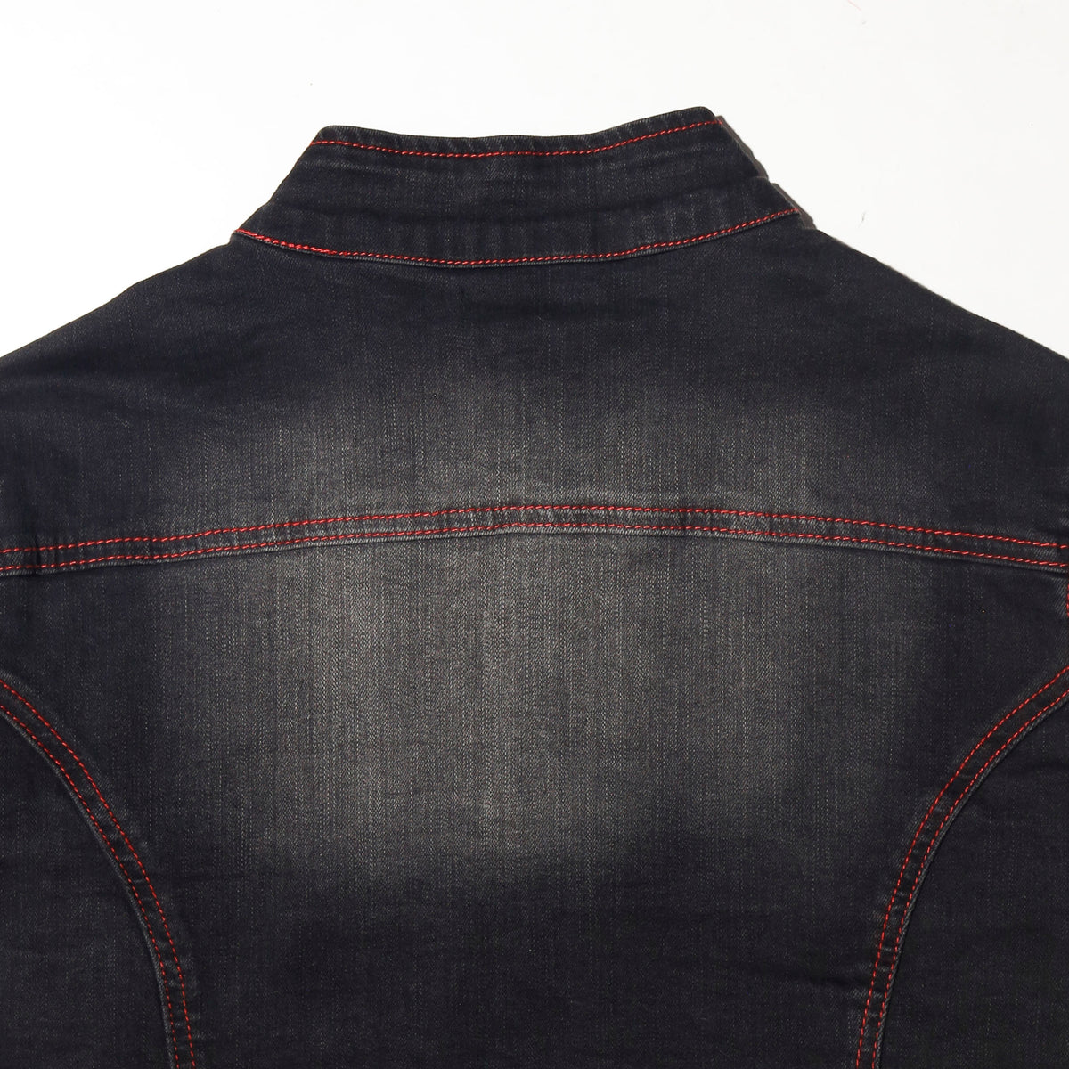 vintage zipped short truker jacket