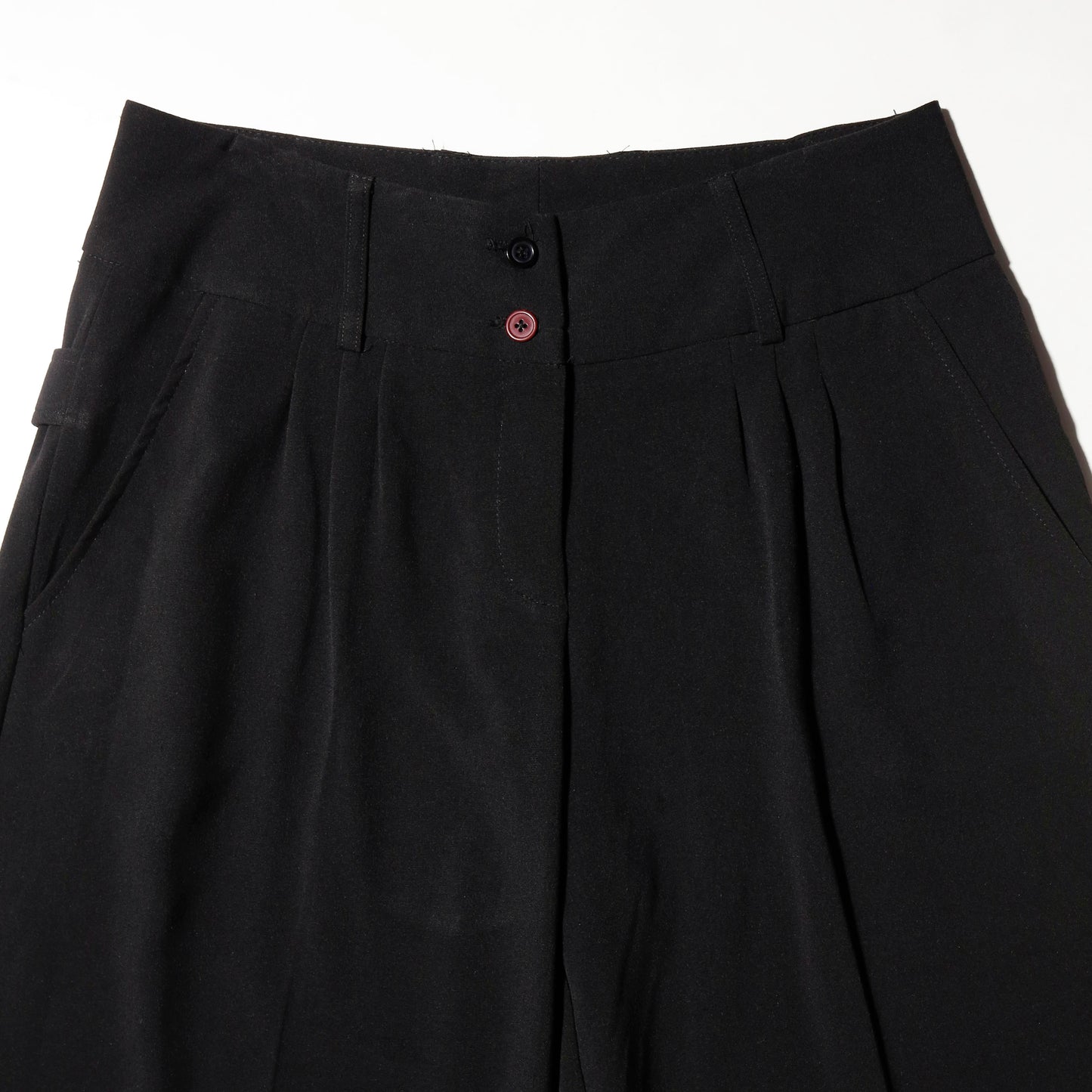vintage low rise slacks wide shorts