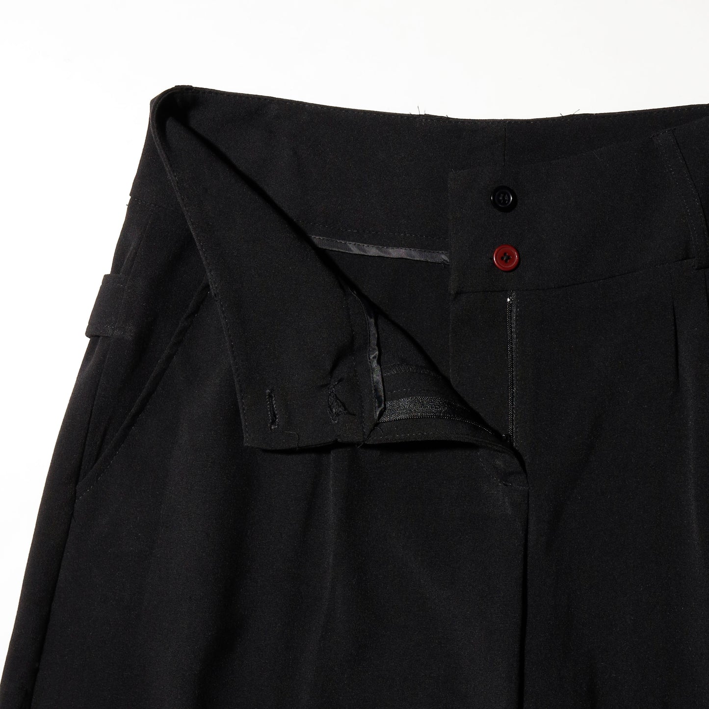 vintage low rise slacks wide shorts