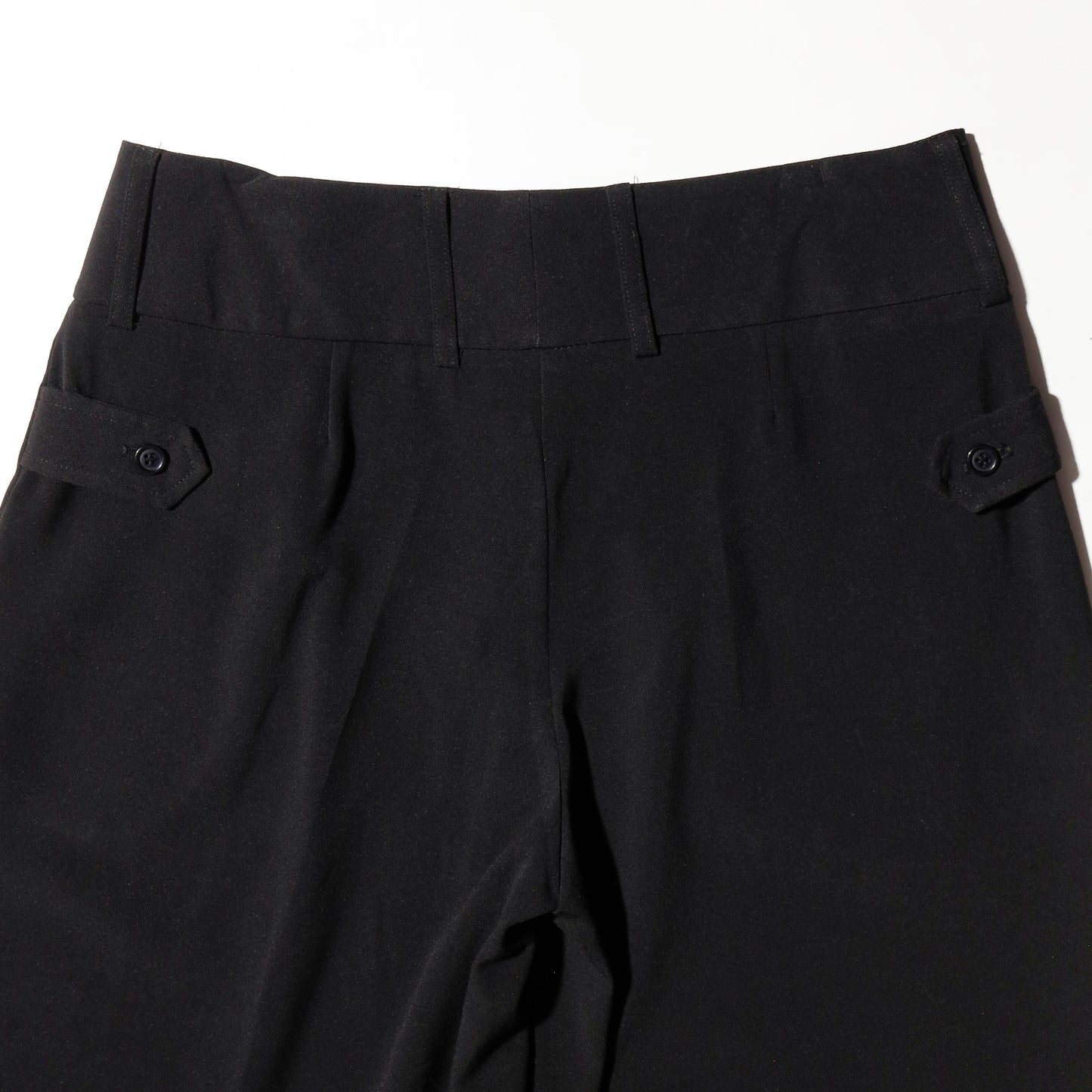 vintage low rise slacks wide shorts