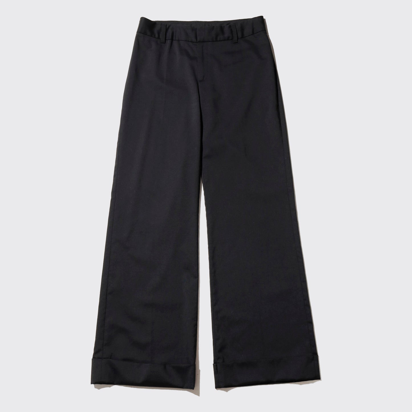 vintage low rise wide leg flare slacks