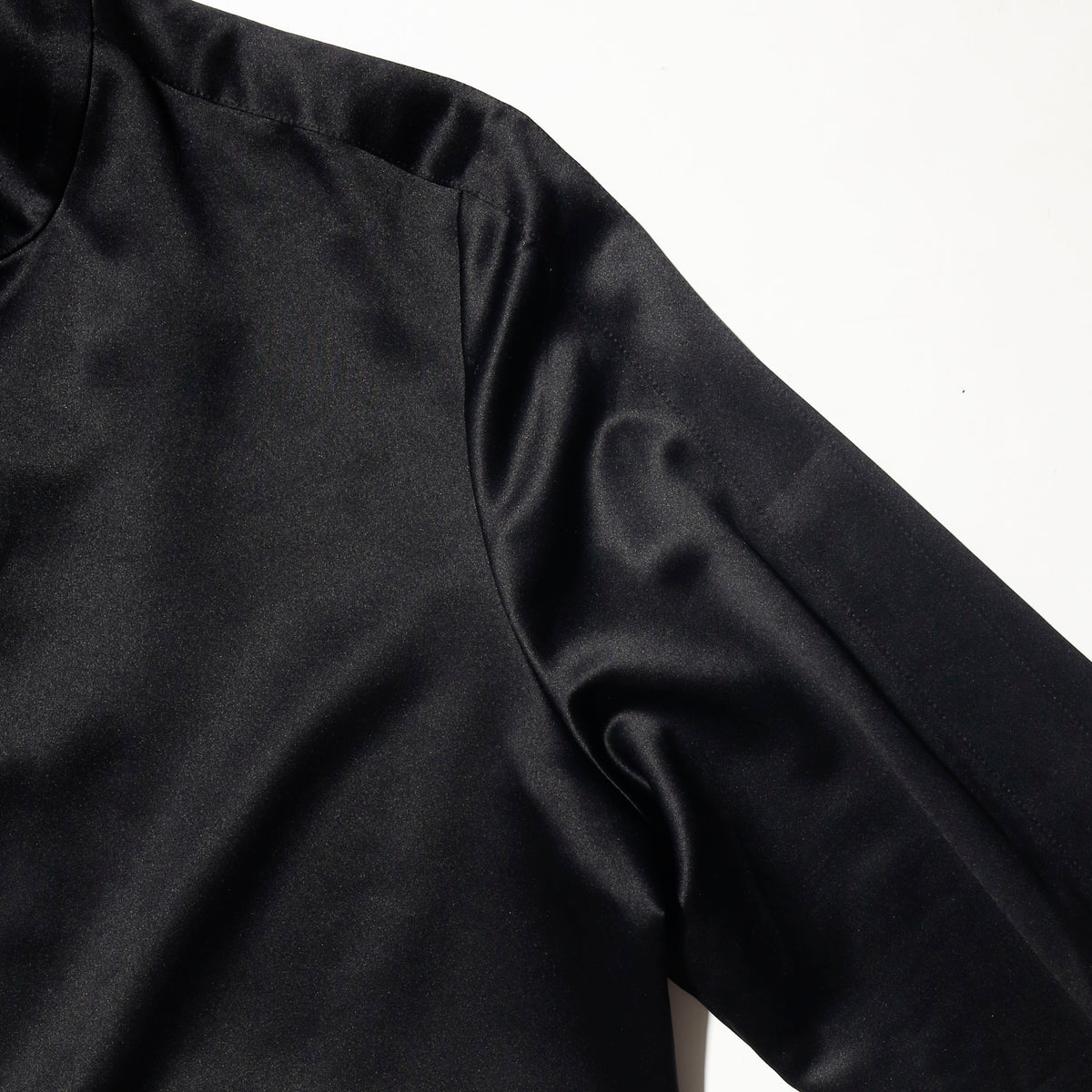 vintage cropped satin jacket