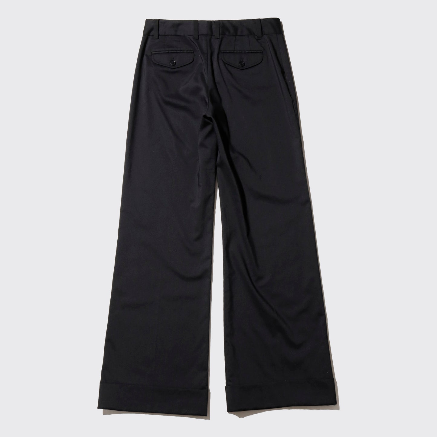 vintage low rise wide leg flare slacks