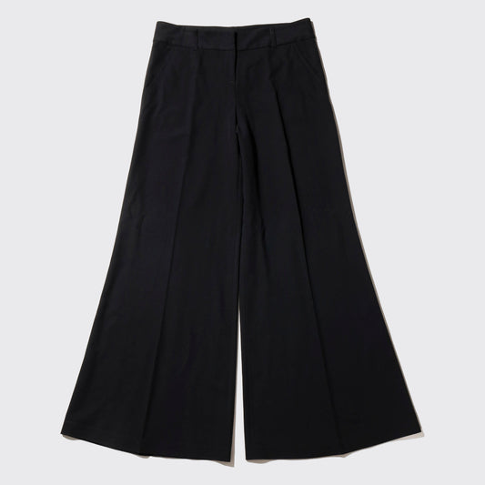 vintage low rise wide flare slacks