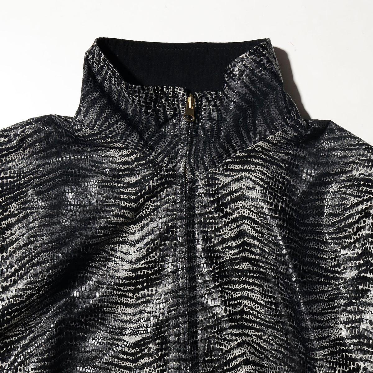 vintage animal reversible blouson