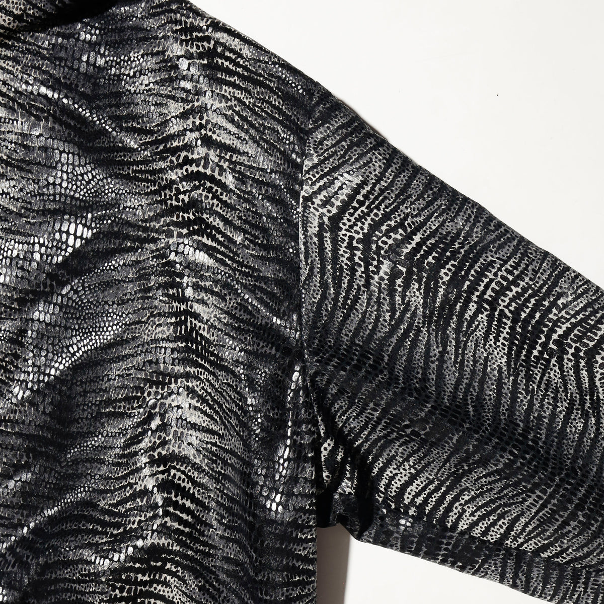 vintage animal reversible blouson