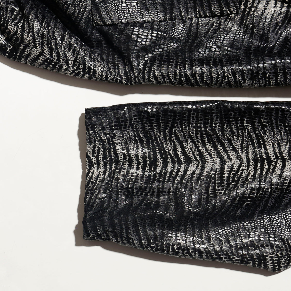vintage animal reversible blouson