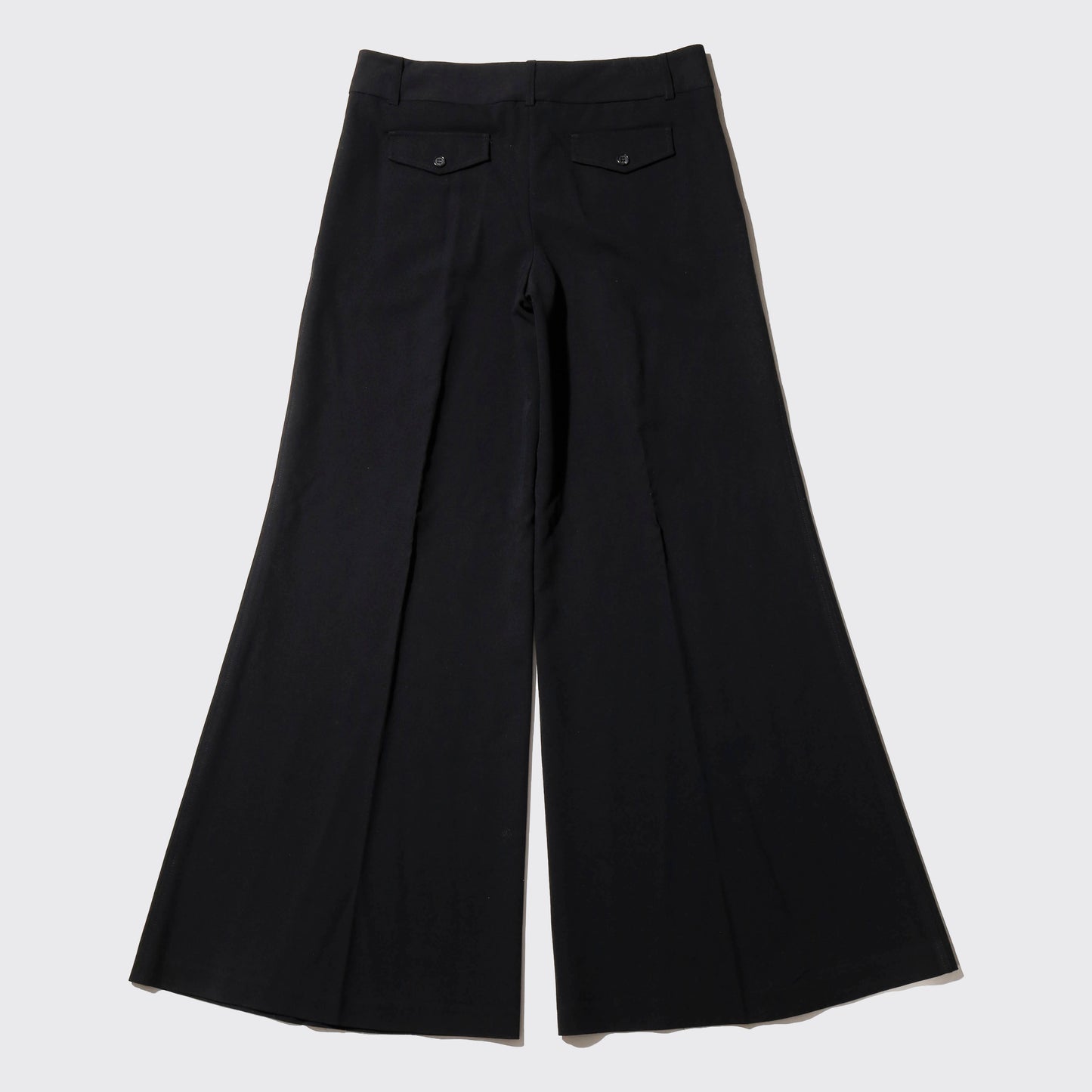 vintage low rise wide flare slacks