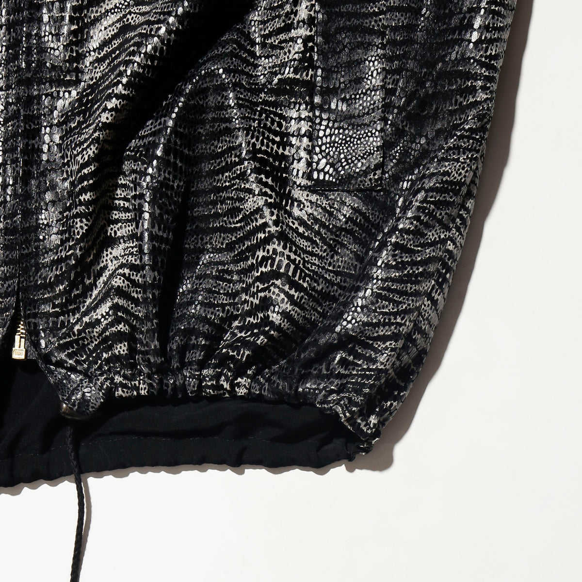 vintage animal reversible blouson