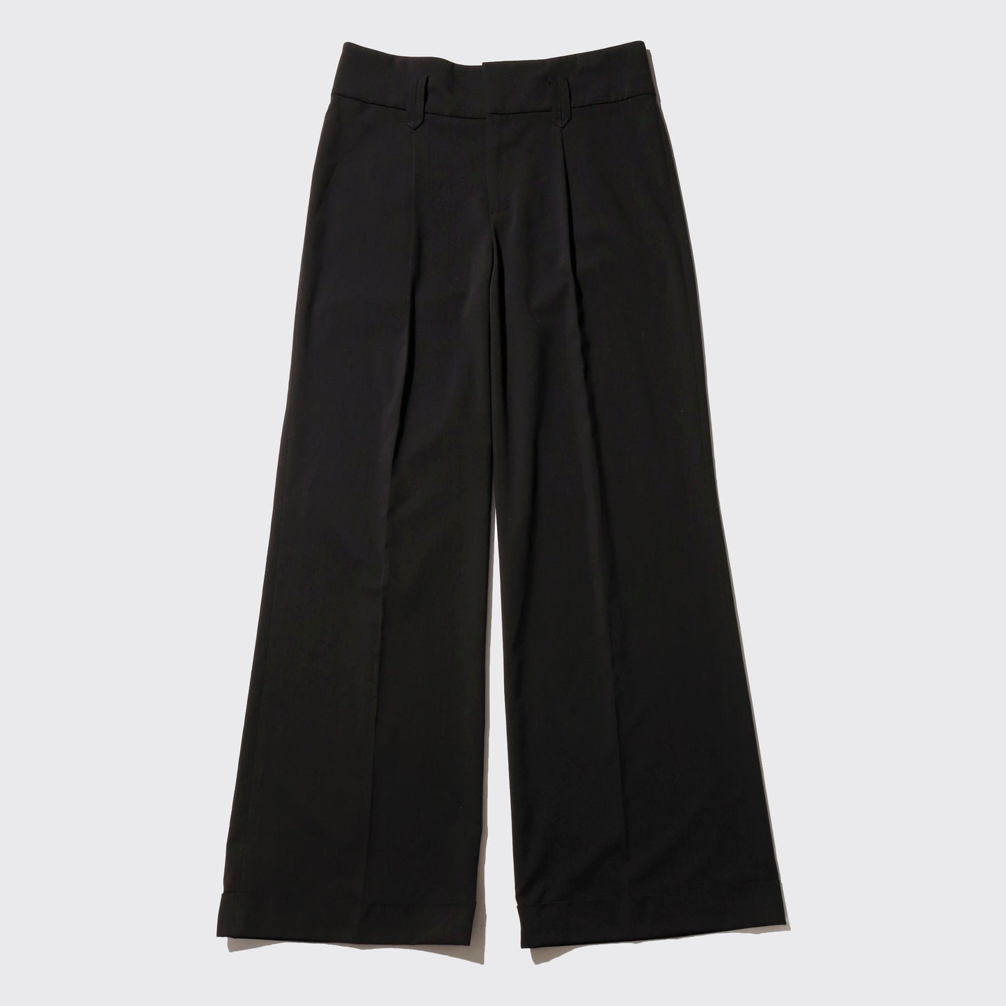 vintage low rise wide leg flare slacks