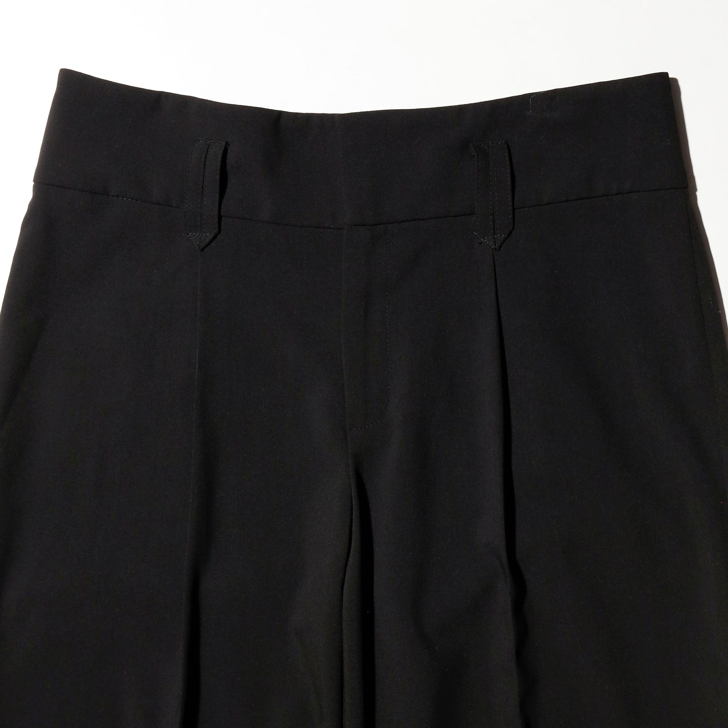 vintage low rise wide leg flare slacks