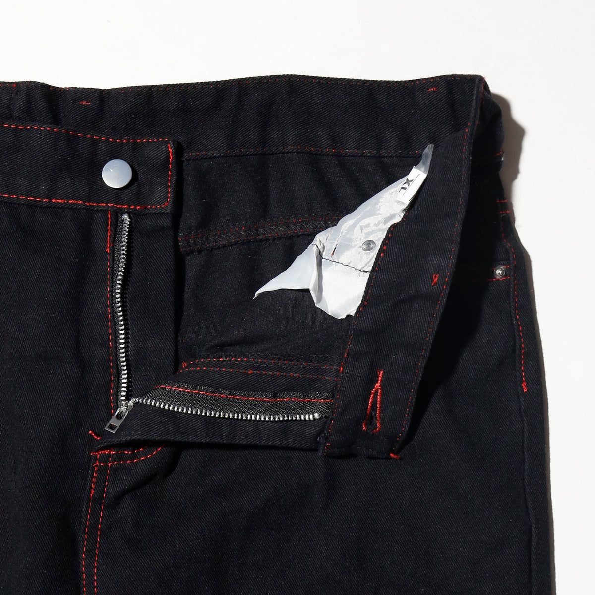 vintage true religion red stitched flare jeans