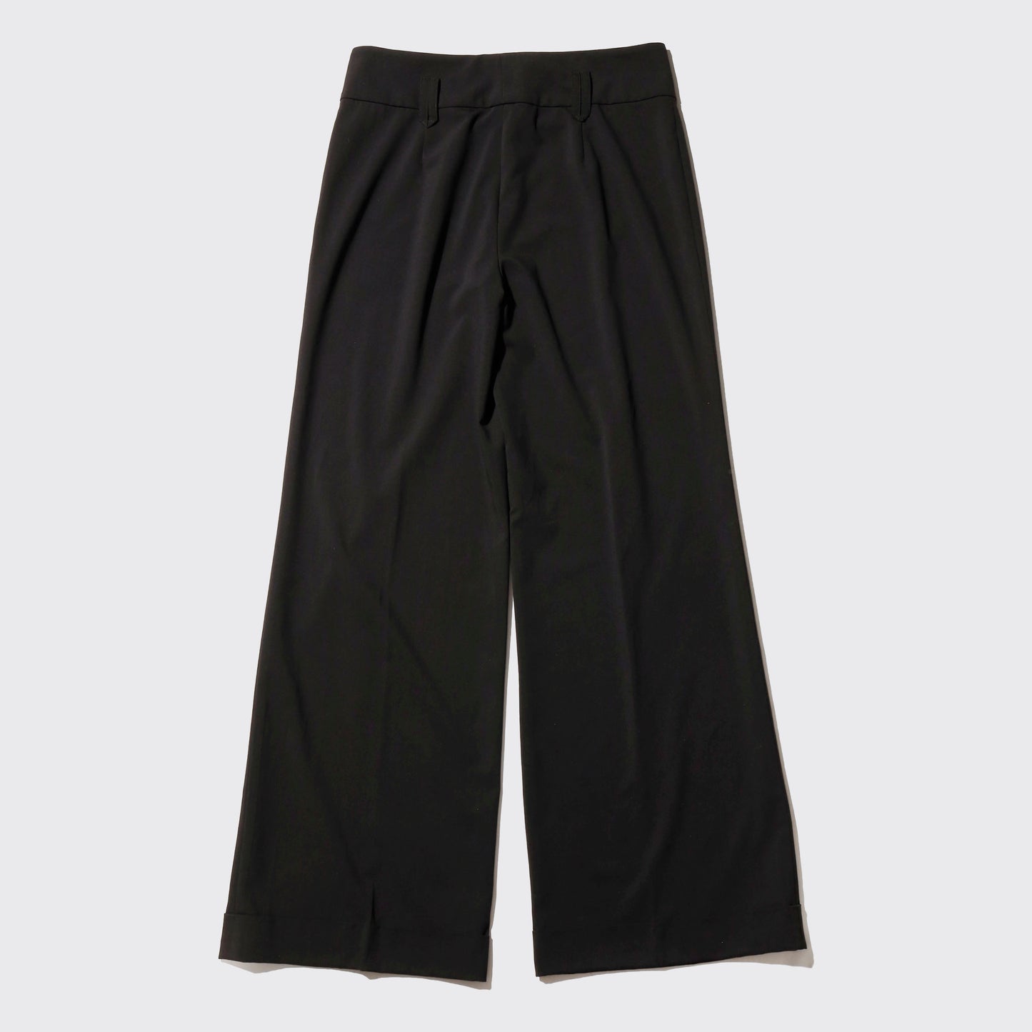 vintage low rise wide leg flare slacks