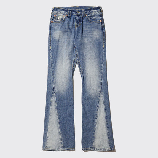 vintage true religion godet flare jeans